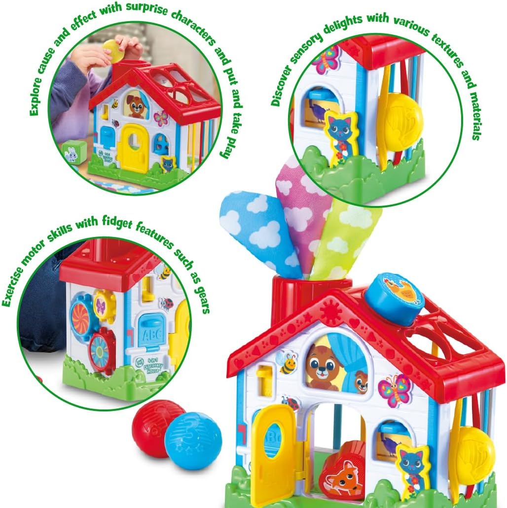 LeapFrog 4-in-1 Discovery House For Ages 6, 12, 18 Months + – Image 2