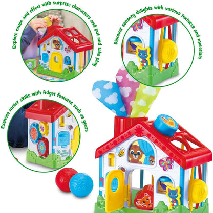 LeapFrog 4-in-1 Discovery House For Ages 6, 12, 18 Months + – Image 2