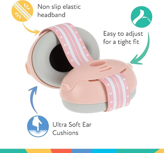 Nuby SOFT SOUNDS - Adjustable baby earmuffs