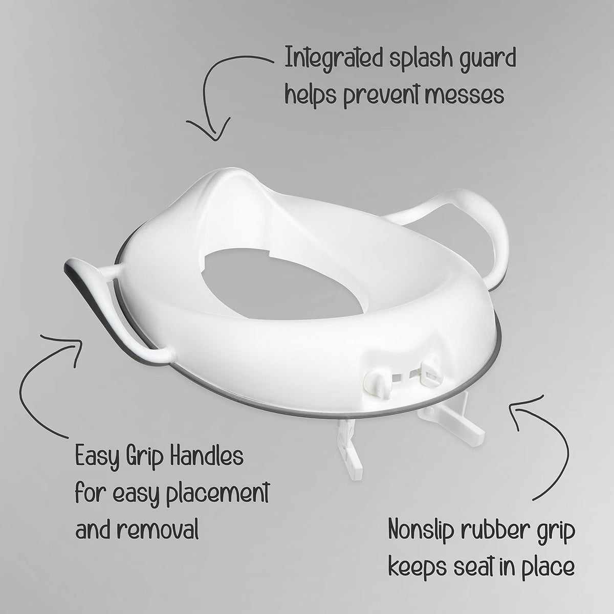 Nuby Toilet Seat Trainer – Non-Slip  Suitable for 12+ Months