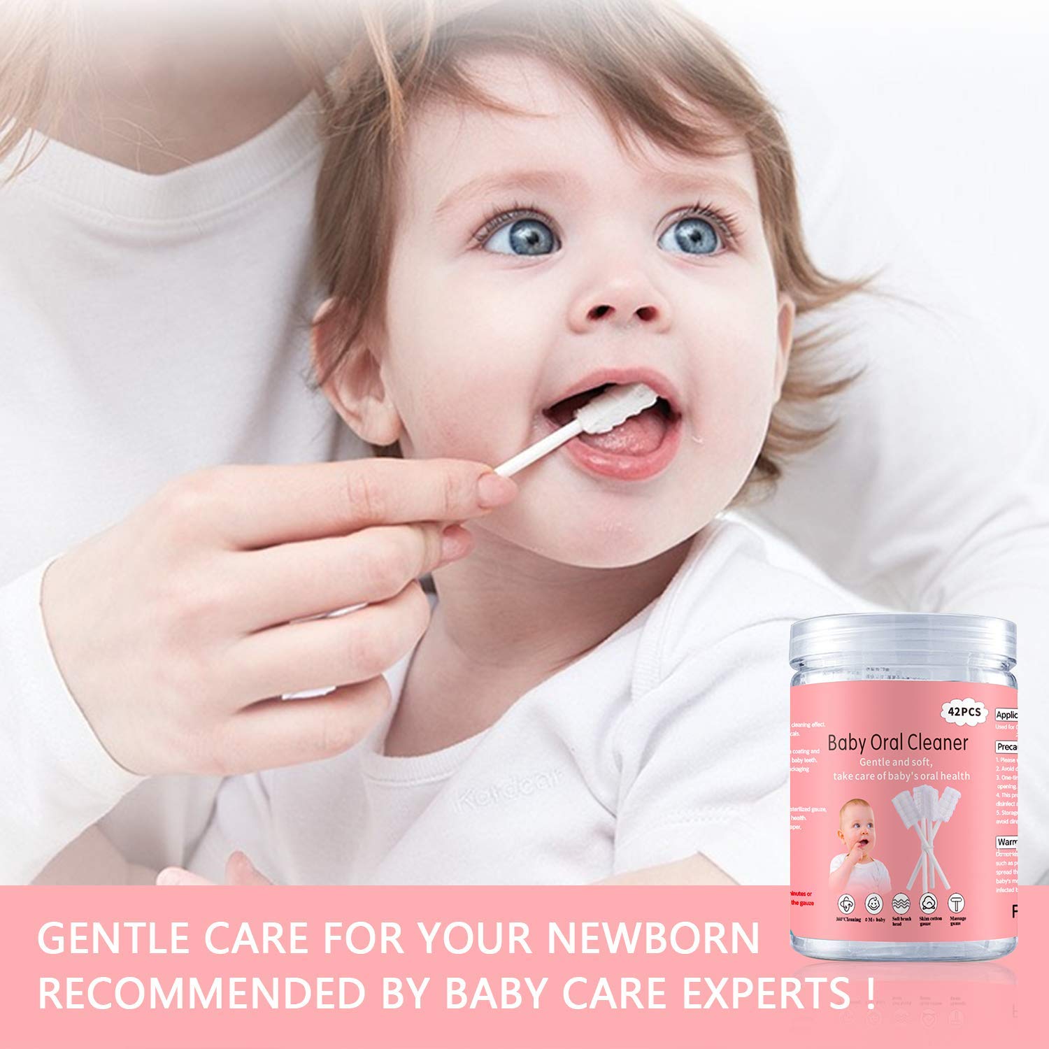 Baby Oral Cleaner 42Pcs – Image 2