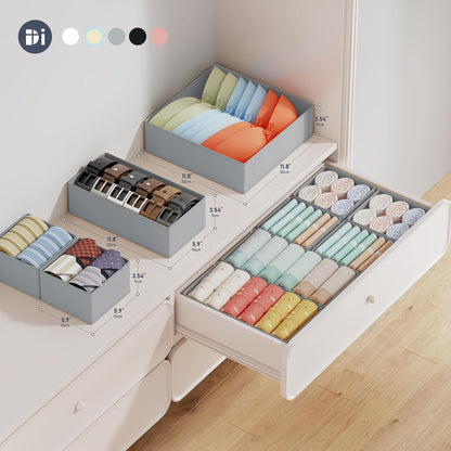12 Pack Drawer Organizers