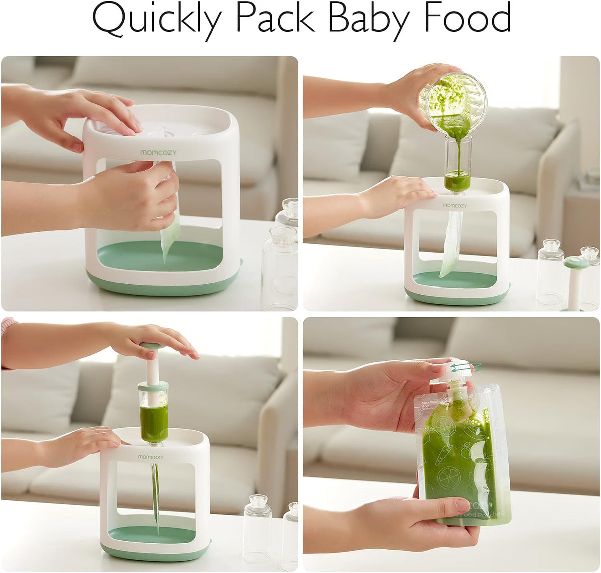 Momcozy Baby Food Squeeser