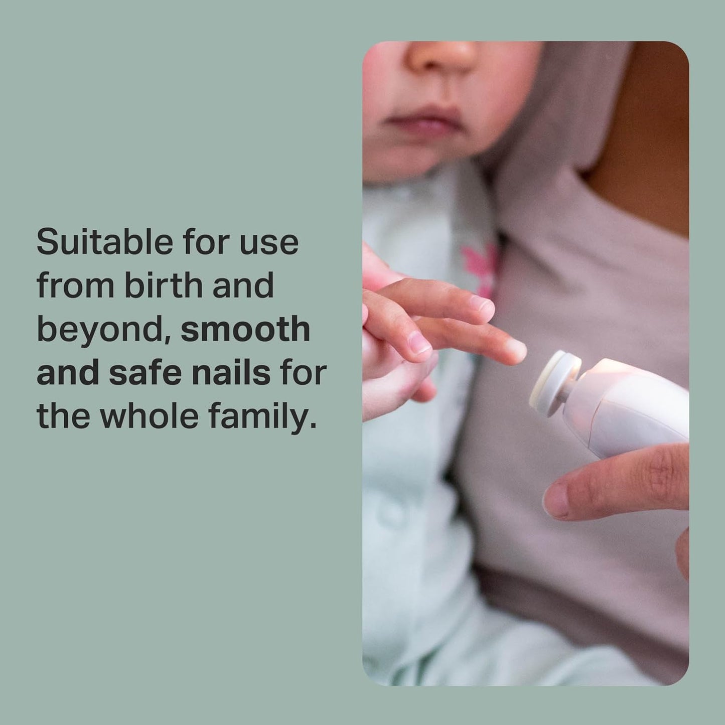 Tommee Tippee Electric Baby Nail File and Clipper