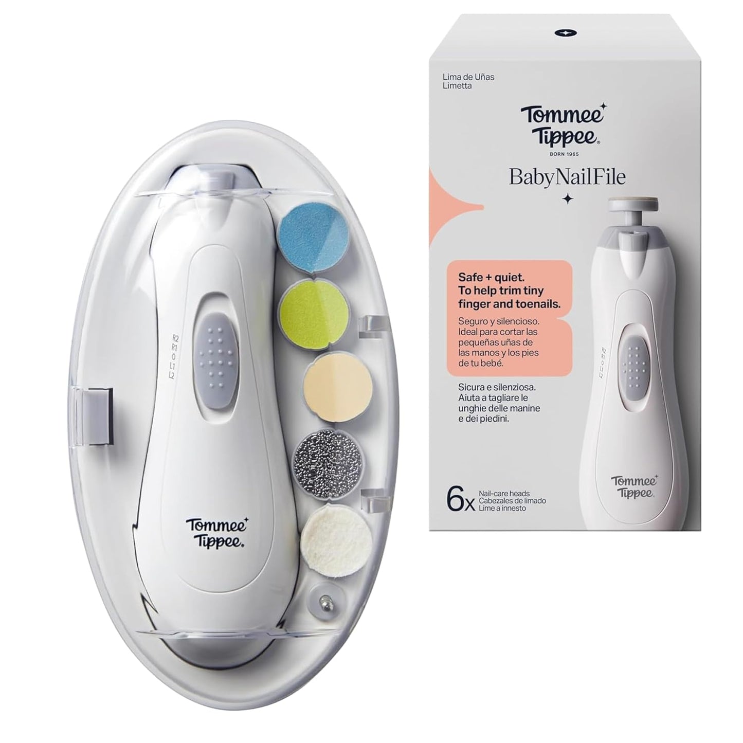 Tommee Tippee Electric Baby Nail File and Clipper
