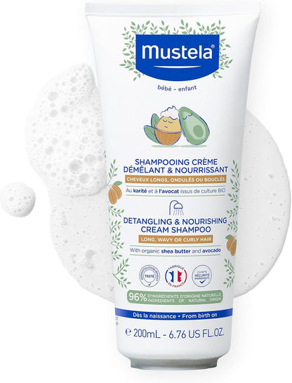 Mustela  cream shampoo distracting and nourishing 200 ml
