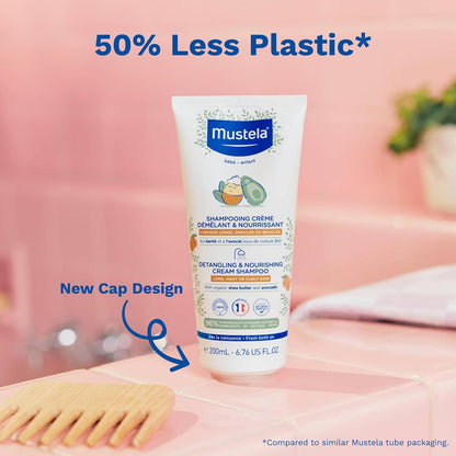 Mustela  cream shampoo distracting and nourishing 200 ml