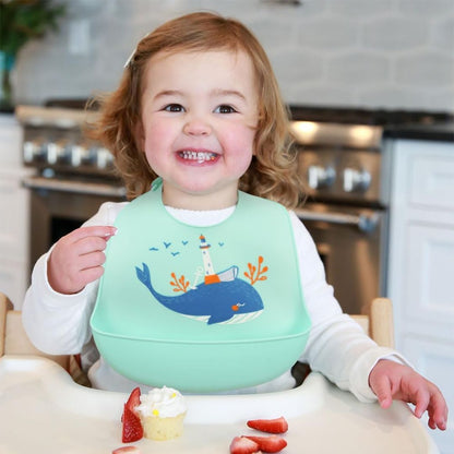 Silicone Baby Bibs 2 pack