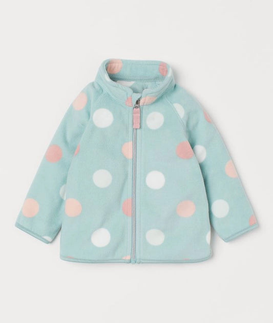 Patterned fleece jacket (3-6 M)