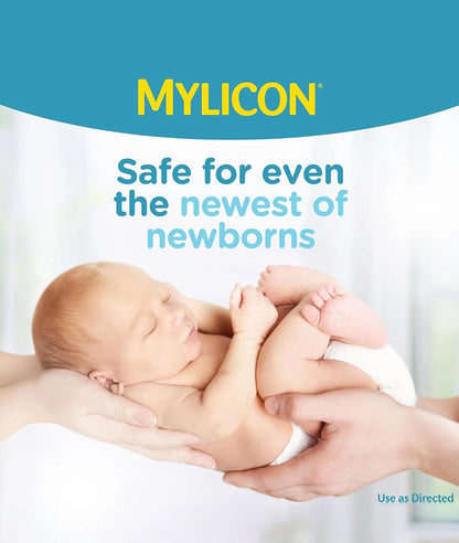 Mylicon Gas Relief Drops for Infants and Babies, Dye Free Formula, 0.5 Fluid Ounce – Image 3