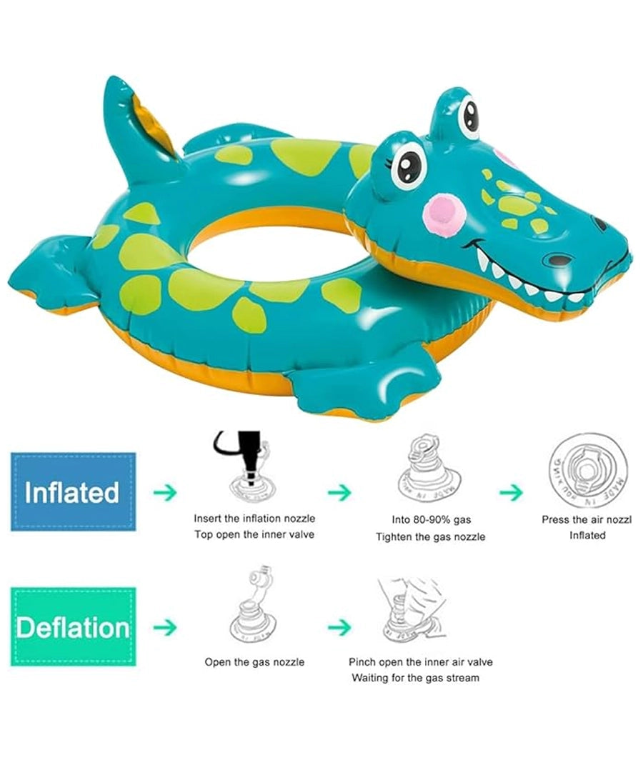Animal swim ring with head (3-6 Y) – Image 3