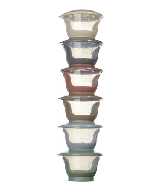 Vital Baby Nourish Store & Wean Food Pots 60ml 6pk 4m+ – Image 2