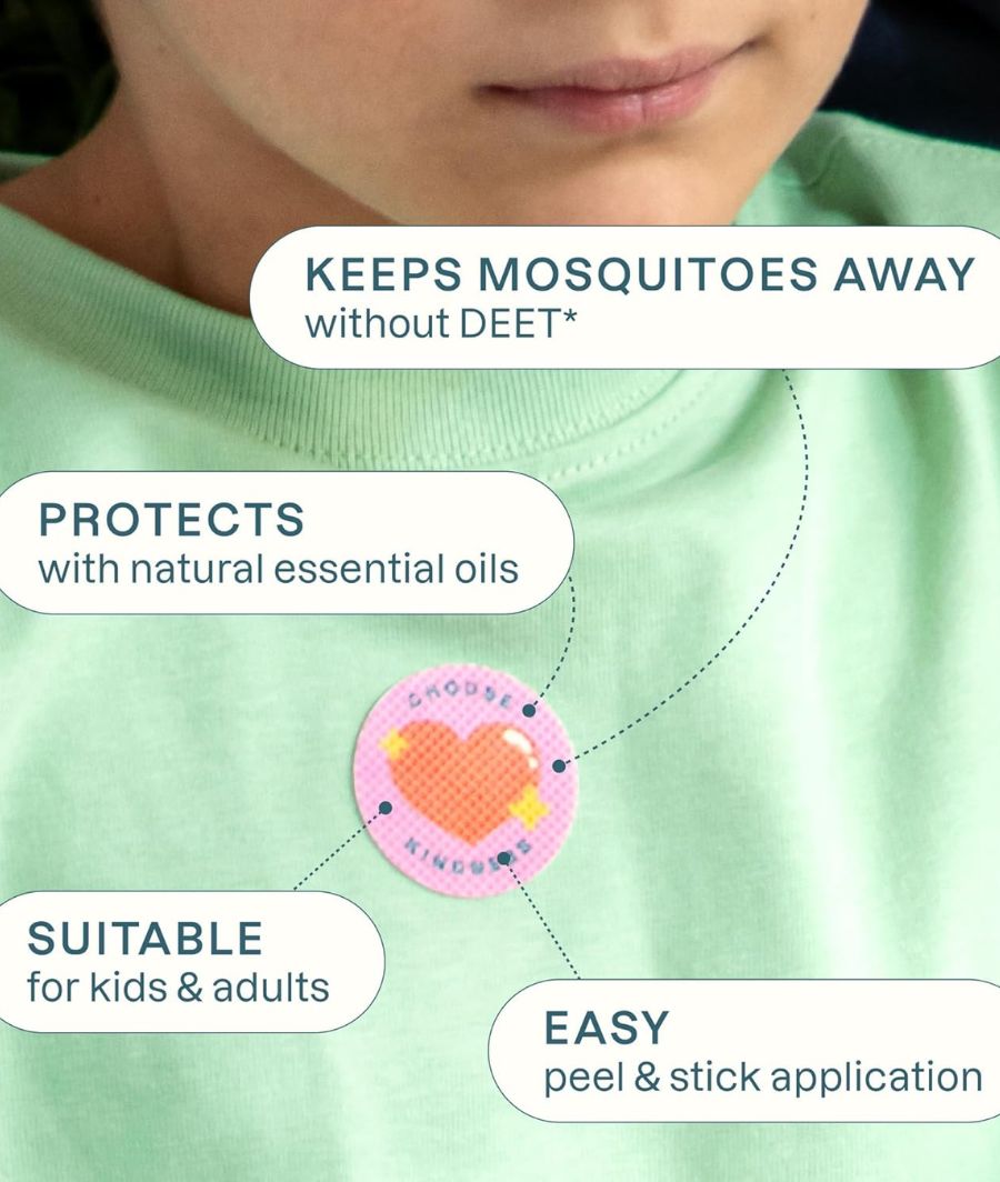 Cliganic Mosquito Repellent Stickers (90 Pack) – Image 2