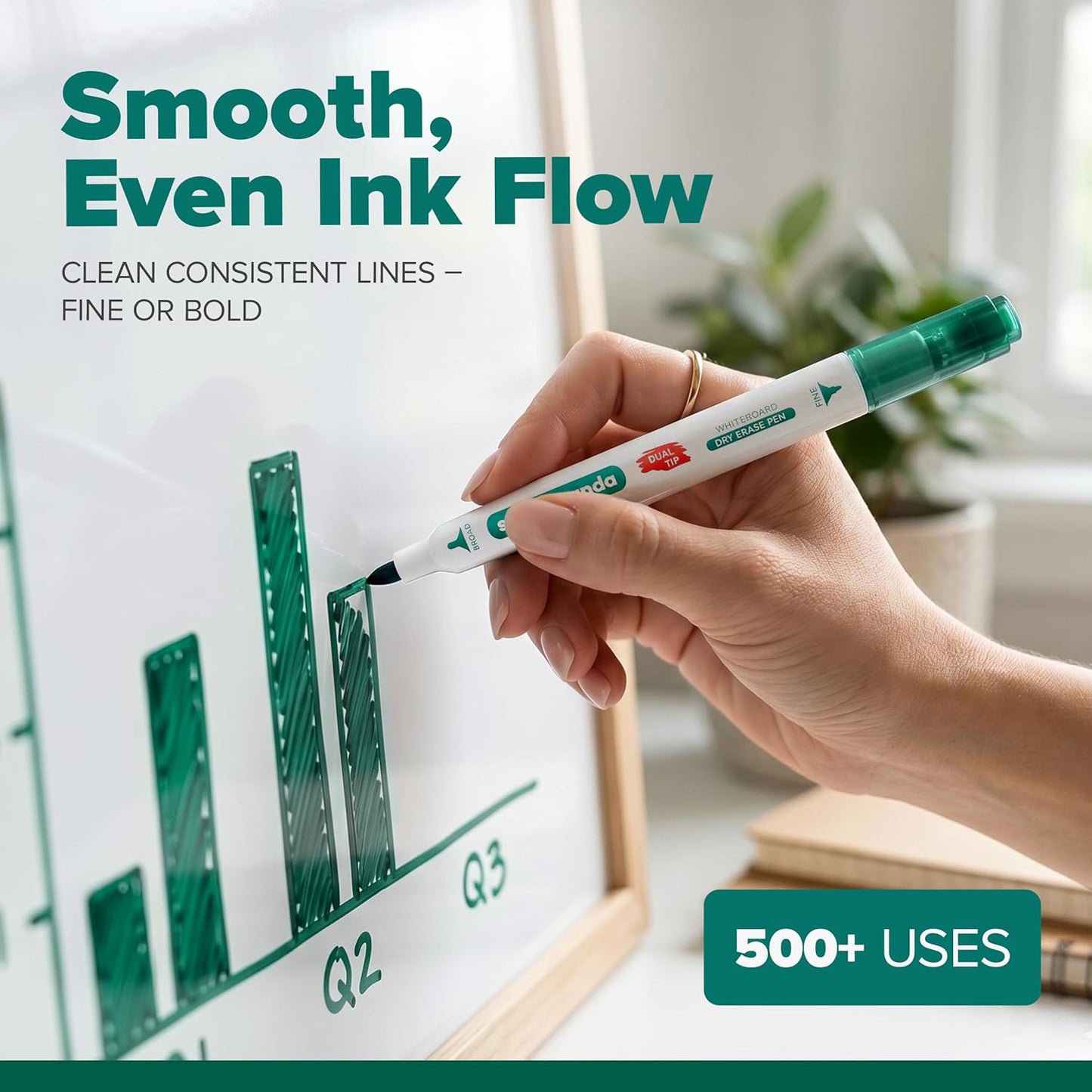 8 Whiteboard Pens