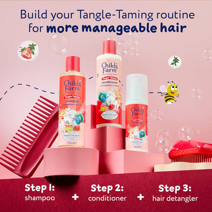 Childs Farm Kids Tangle Taming Hair Regime Bundle