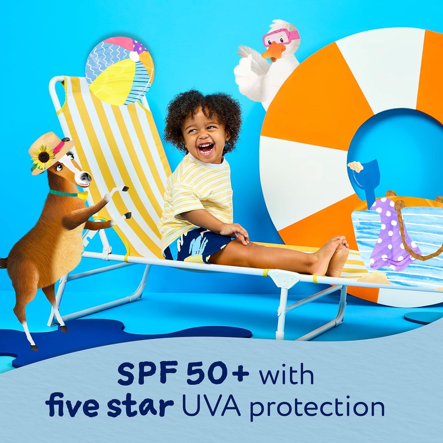 Childs Farm Kids and Baby Sun Cream SPF 50plus fragrance free 100ml