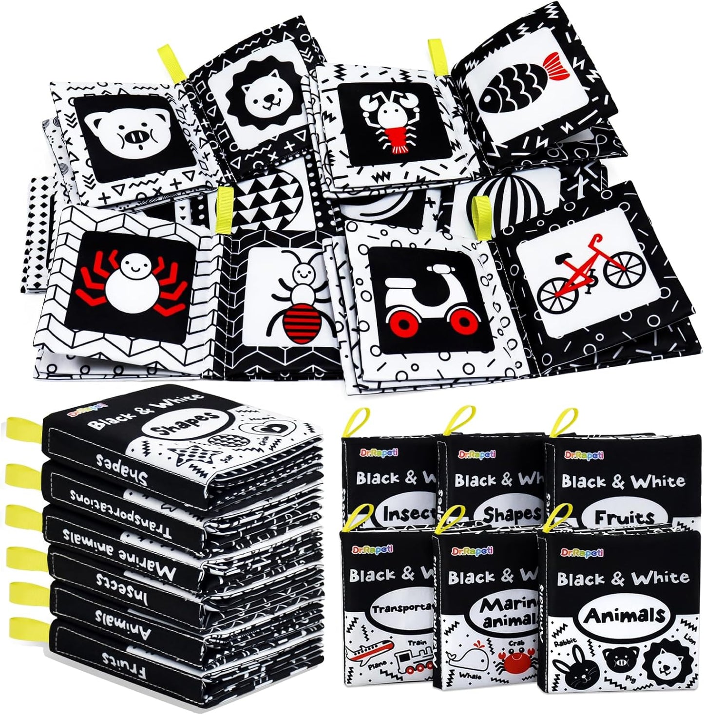 6 Pack Soft Books