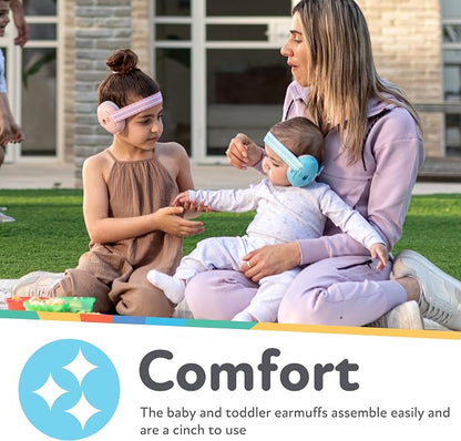 Nuby SOFT SOUNDS - Adjustable baby earmuffs
