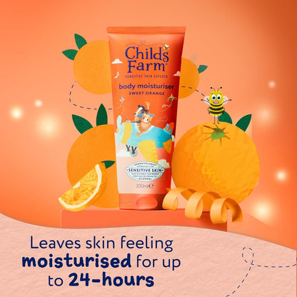 Childs Farm Kids Moisturiser, Sweet Orange 200ml – Image 6