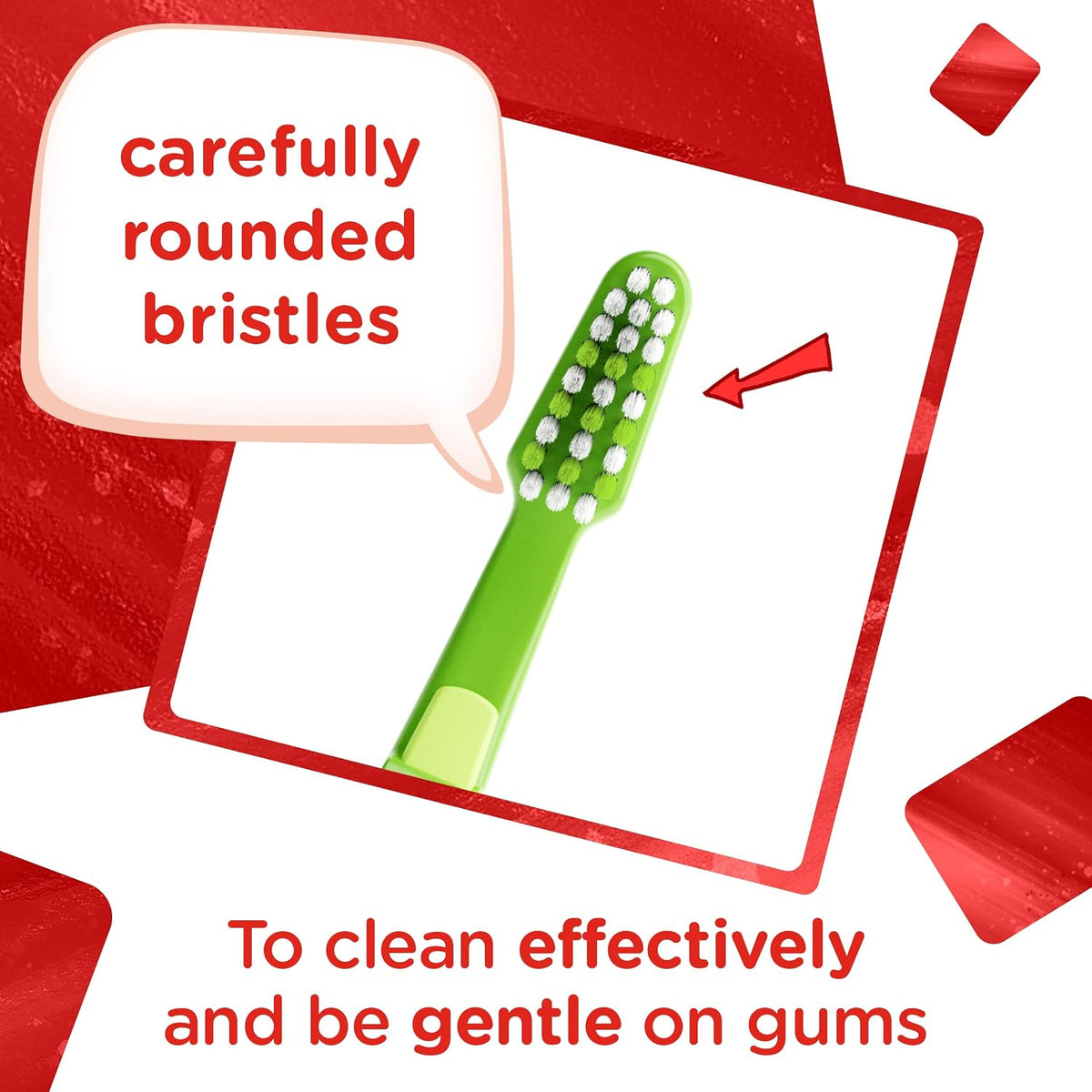 Aquafresh Little Teeth Kids Toothbrush, Soft Bristles, Ages 3-5 year (Design may vary)