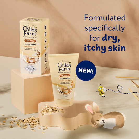 Childs Farm OatDerma Face Cream Moisturiser 50 ml