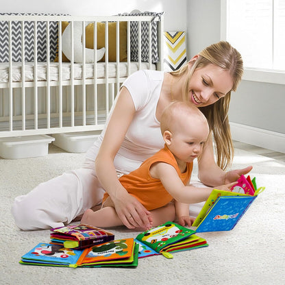 Soft Cloth Books Baby Books Bath Books 6-Pack