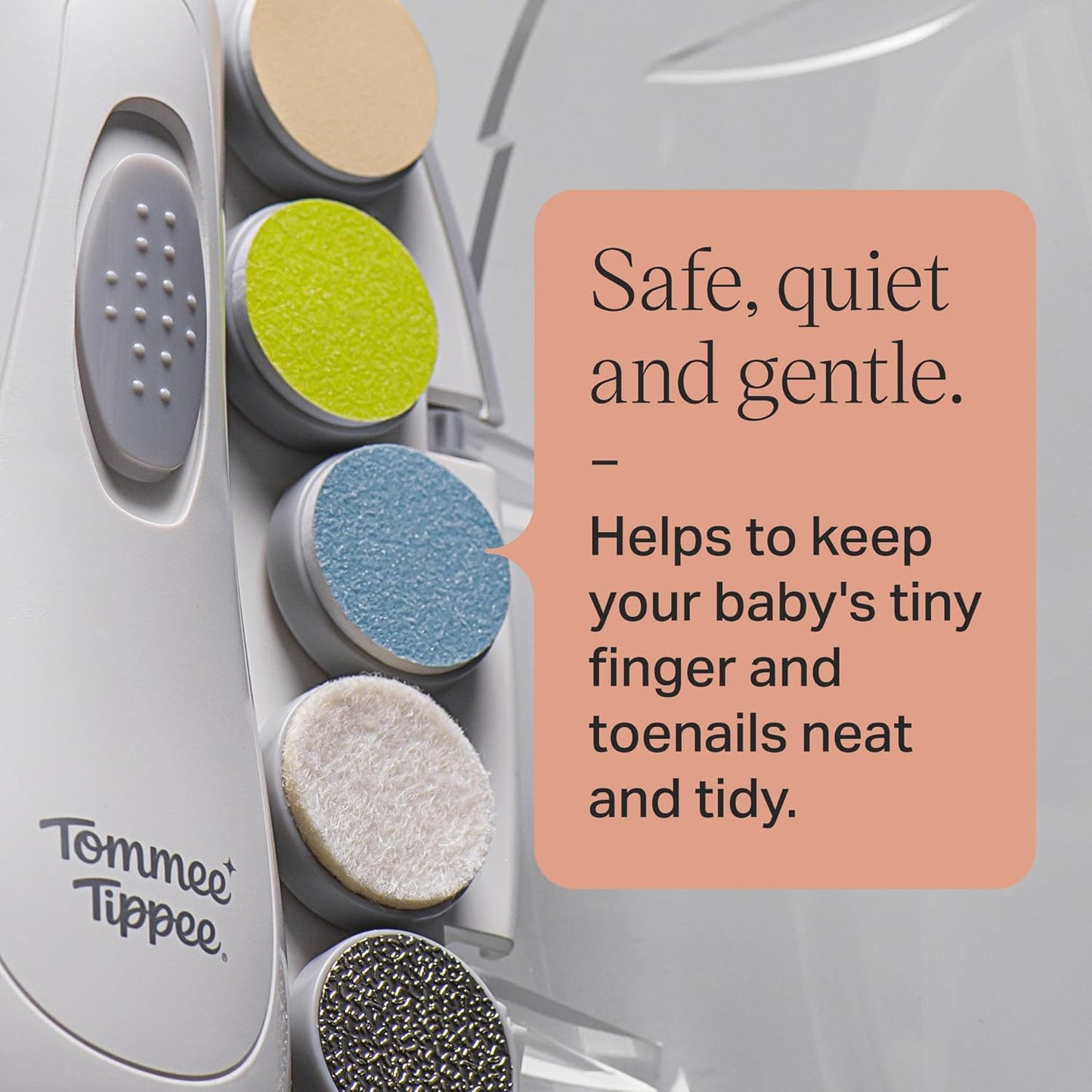 Tommee Tippee Electric Baby Nail File and Clipper
