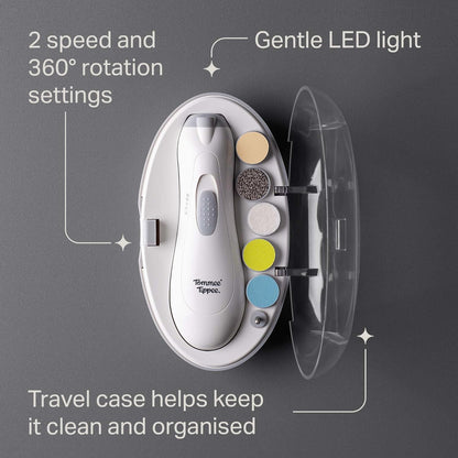 Tommee Tippee Electric Baby Nail File and Clipper