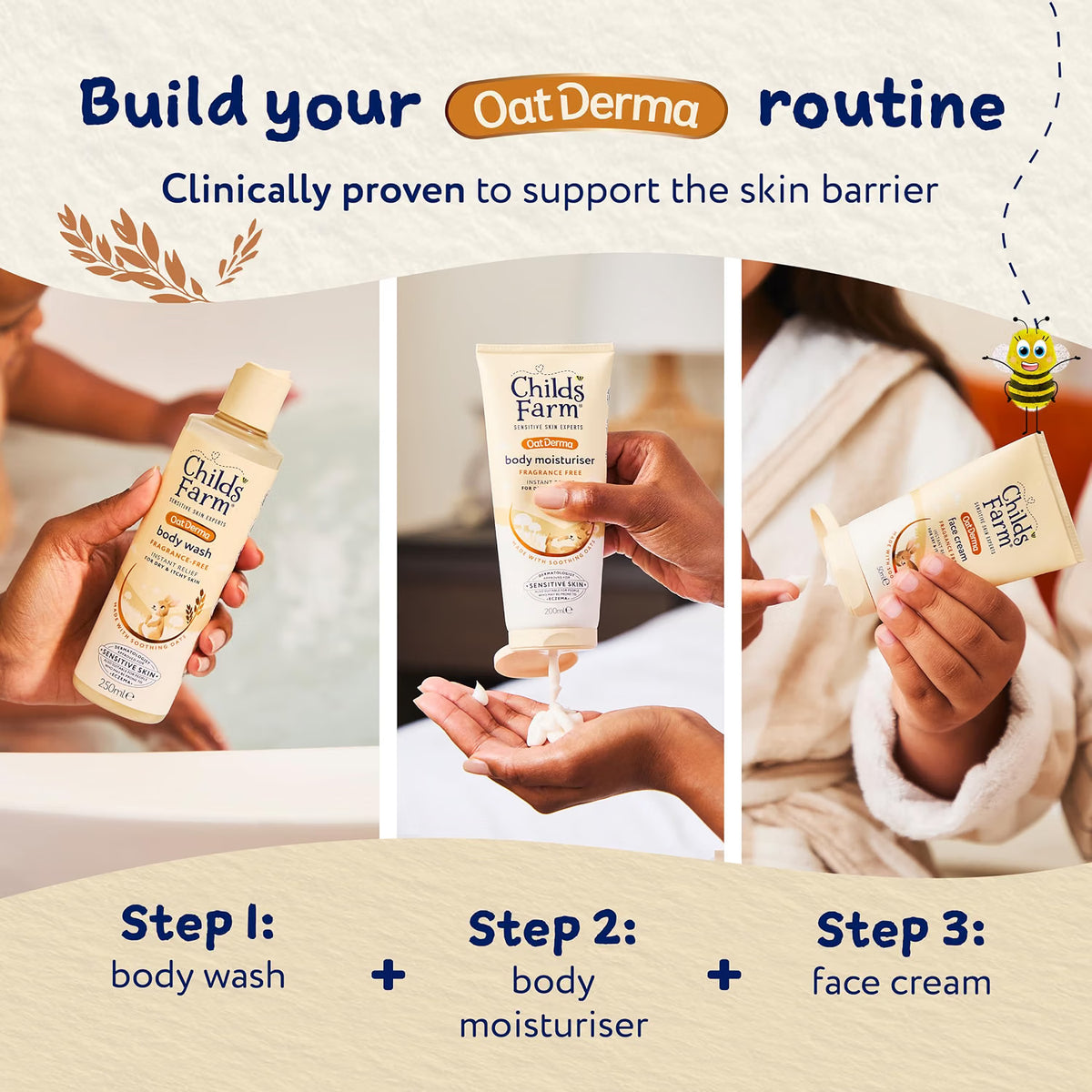 Childs Farm OatDerma Face Cream Moisturiser 50 ml
