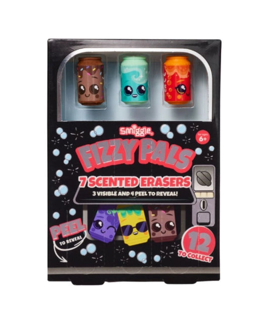 Fizzy Pals Reveal Eraser Pack