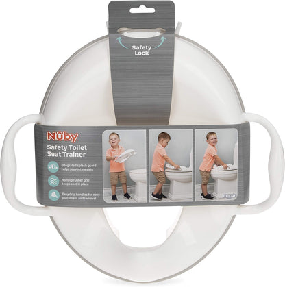 Nuby Toilet Seat Trainer – Non-Slip  Suitable for 12+ Months