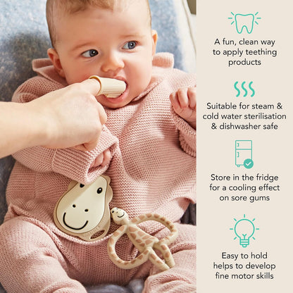 Matchstick Monkey Infant, Antimicrobial Teething Starter Set
