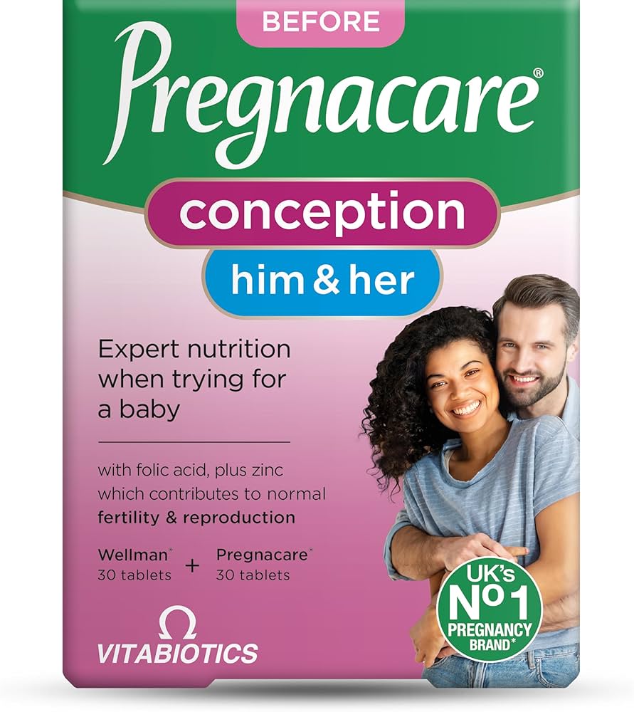 Vitabiotics Pregnacare Conception Tablets 60 tablets