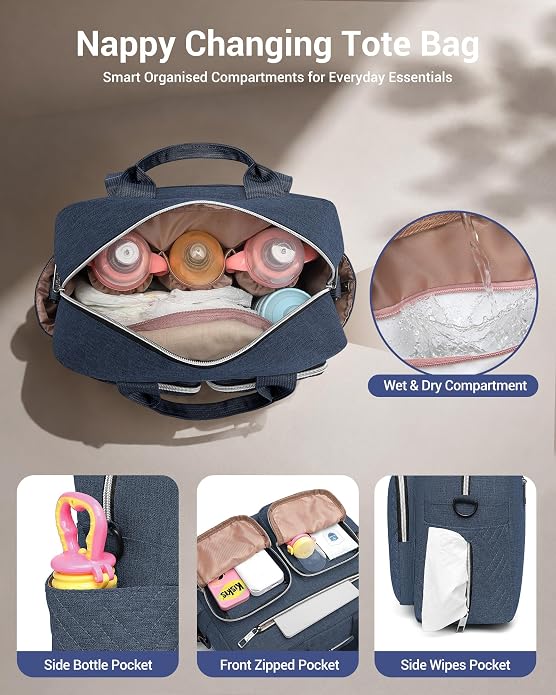 Baby Changing Bag (Dark blue)
