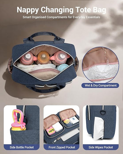 Baby Changing Bag (Dark blue)