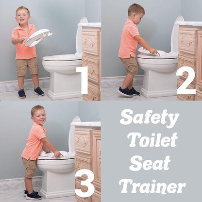 Nuby Toilet Seat Trainer – Non-Slip  Suitable for 12+ Months