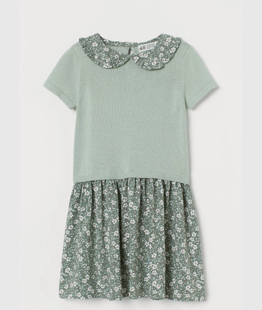 Collared dress (4-6 Y)