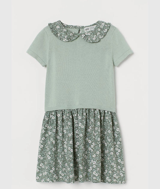 Collared dress (4-6 Y)