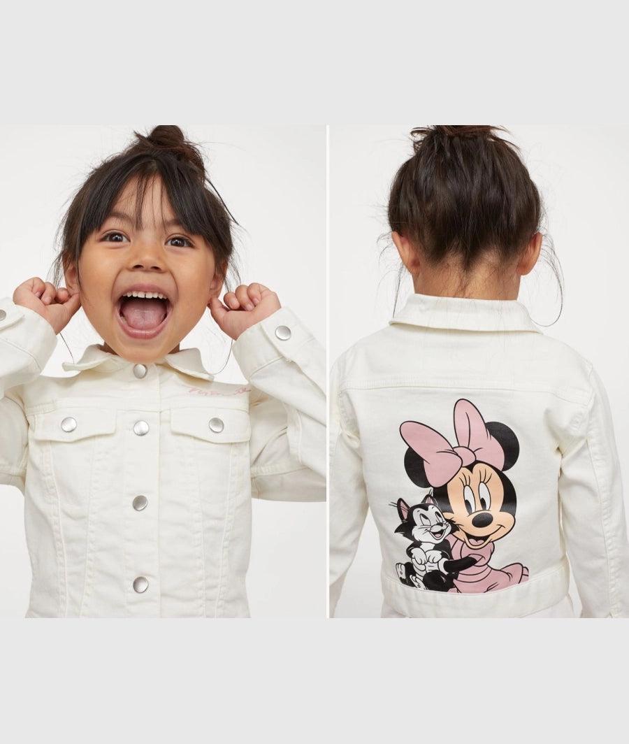 Printed twill jacket