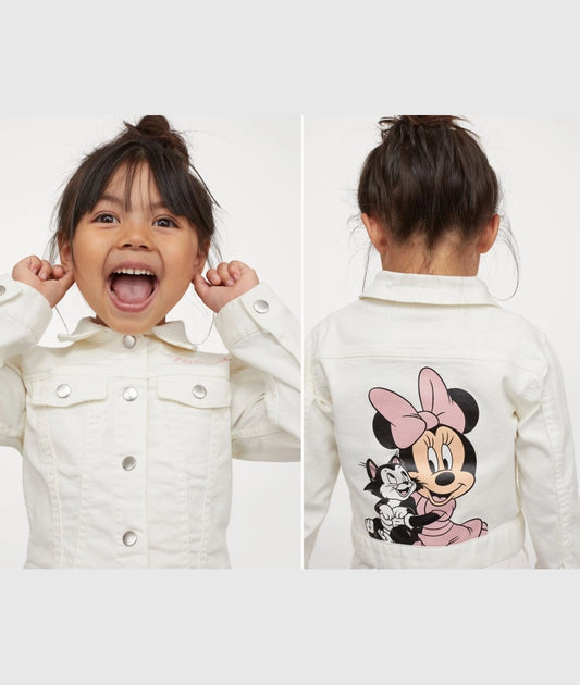 Printed twill jacket