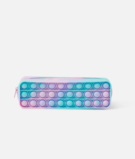 Girls push popper pencil case