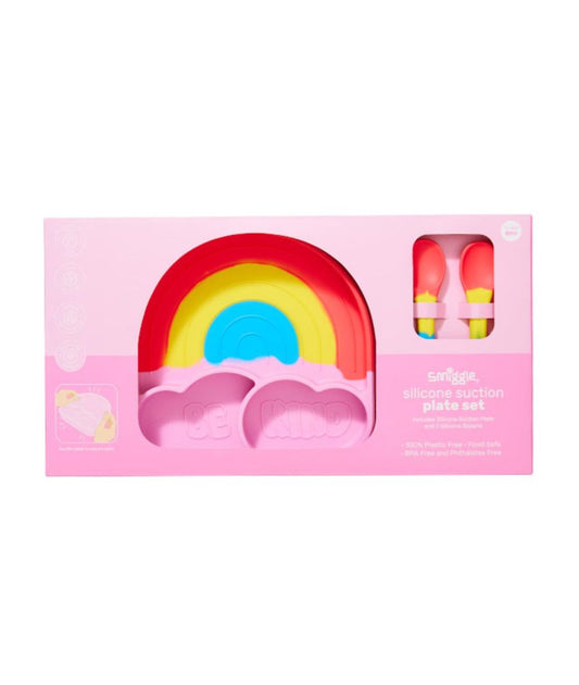 Big Dreams Silicone Food Plate Set