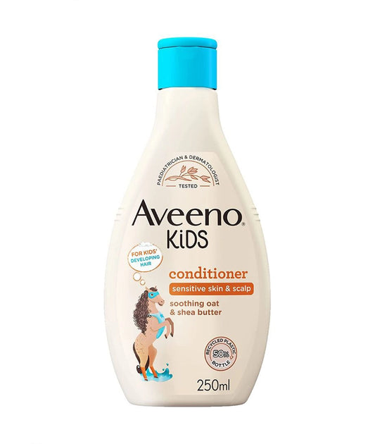 Aveeno Baby Kids Conditioner 250ml | Enriched with Soothing Oat &amp; Shea Butter