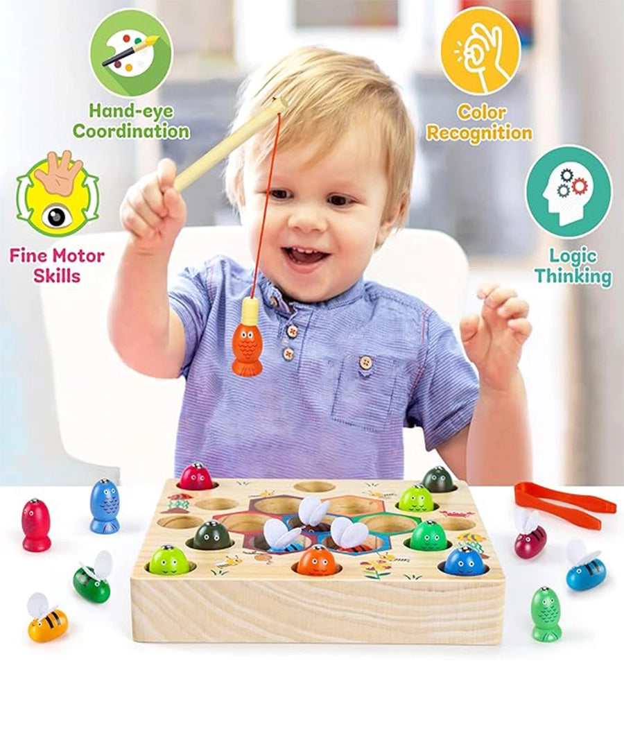 Magnetic Fishing Game Toy from 2 Years Children's – Image 3