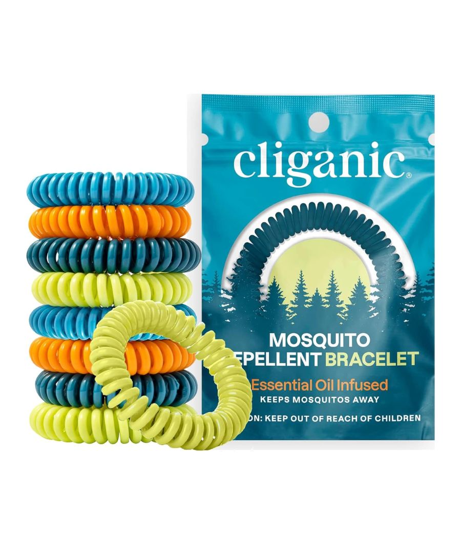 Cliganic 10 Pack Mosquito Repellent Bracelets for Adults & Kids – Image 2