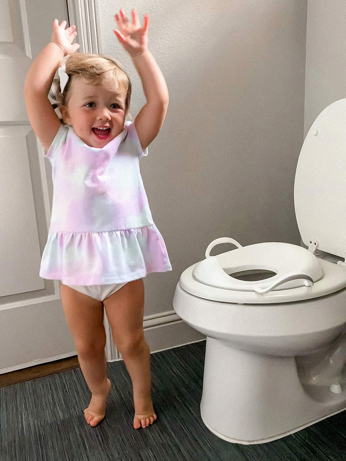 Nuby Toilet Seat Trainer – Non-Slip  Suitable for 12+ Months