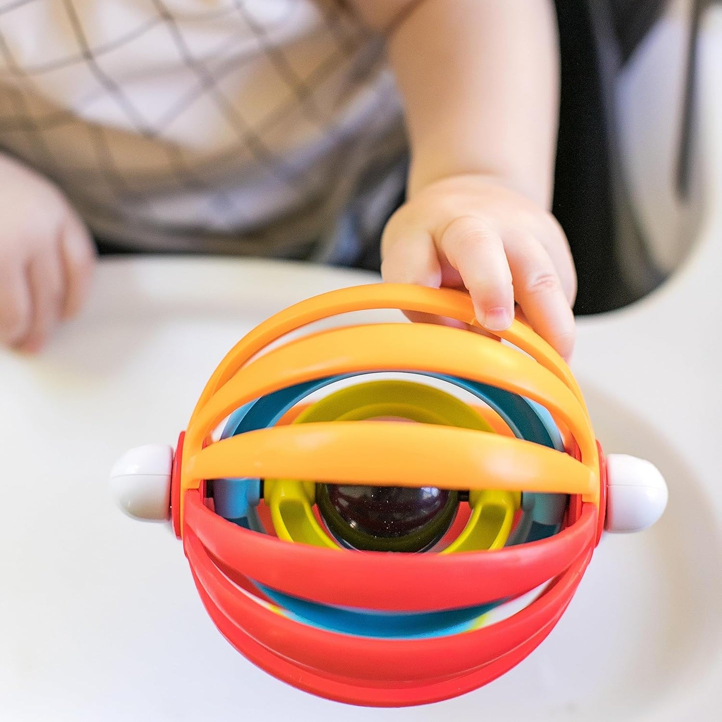 Baby Einstein Sticky Spinner BPA-free High Chair Activity Toy, Ages 3 Months+ – Image 3