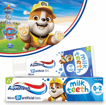 Aquafresh Milk Teeth Paw Patrol  Toothpaste  50ml – Image 6