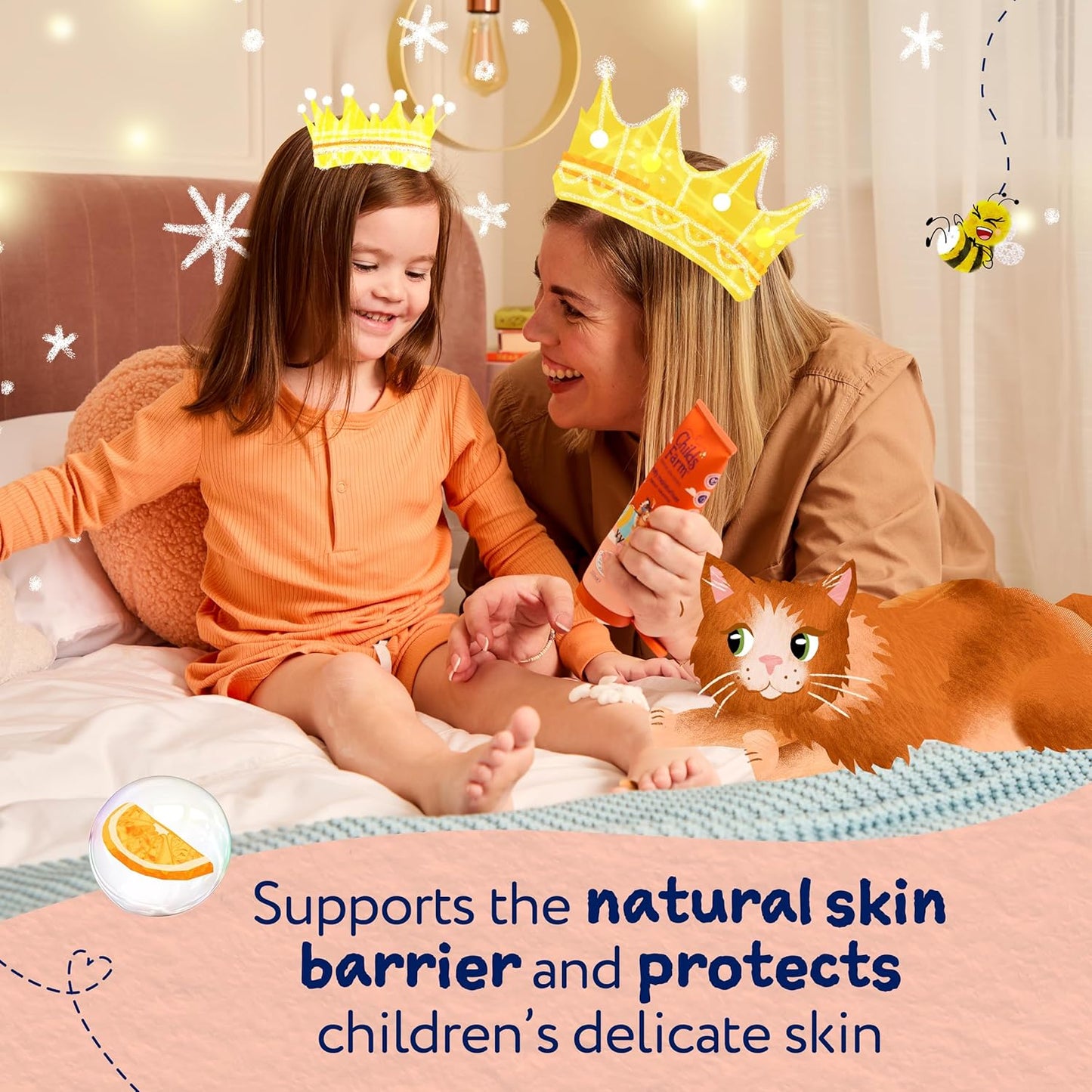 Childs Farm Kids Moisturiser, Sweet Orange 200ml – Image 5