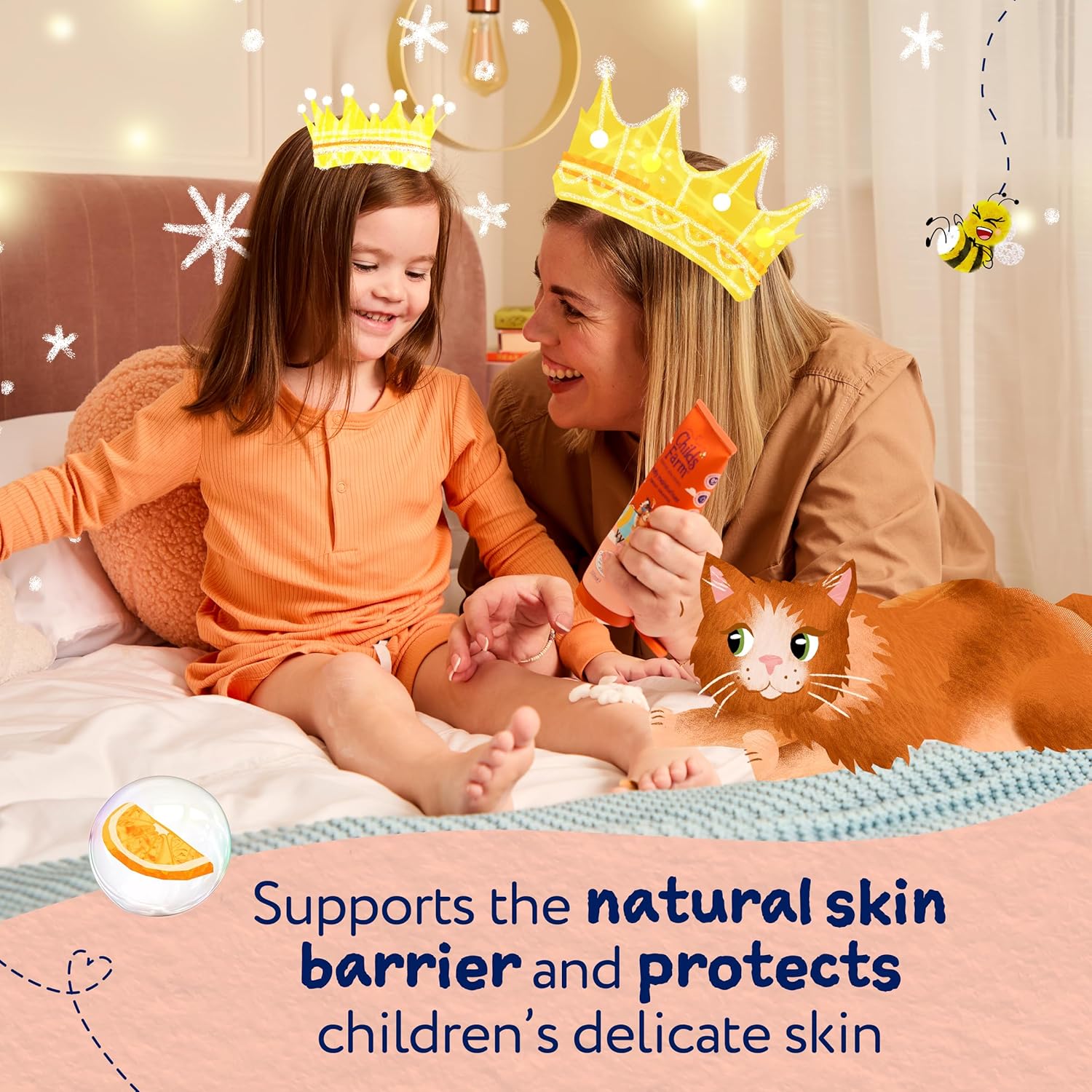 Childs Farm Kids Moisturiser, Sweet Orange 200ml – Image 5